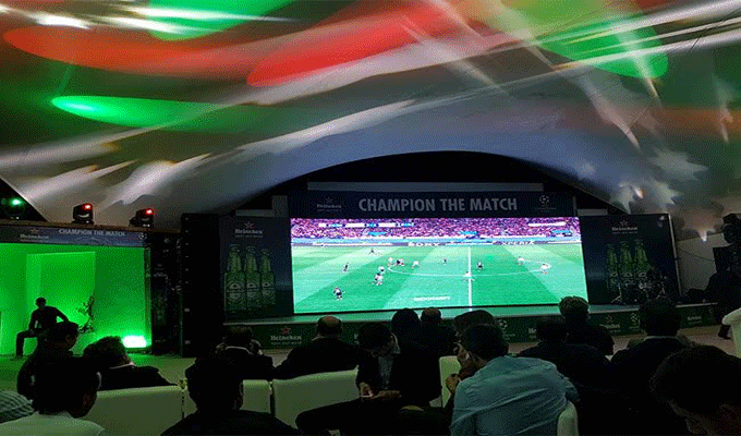 Heineken se surpasse pour la demi-finale UEFA Champions League