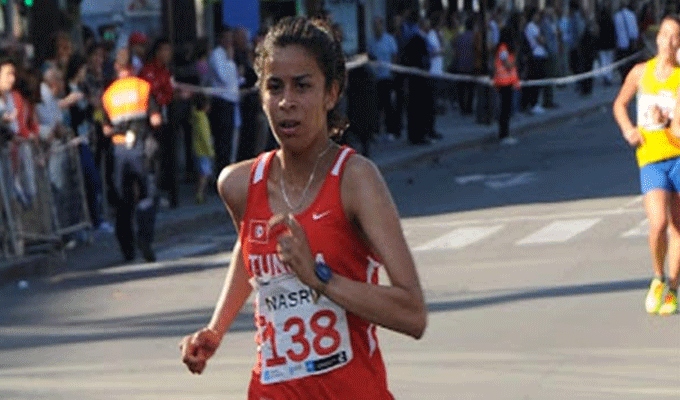 Athlétisme: La Tunisienne Chahinez Nasri bat le record arabe et africain du 5000 m marche