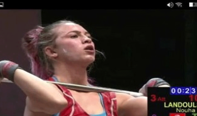 Haltérophilie – Championnat du monde juniors: Médaille d’argent pour Nouha Landolsi