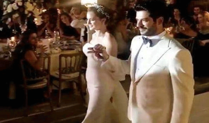 En photo : Mariage de Fahreye Evcen et Burak Özçivit