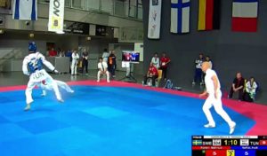 Taekwondo : Les tunisiens Hedi Naffati et Fedia Farhani éliminés en quarts