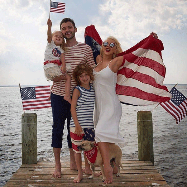 En photo : Des célébrités américaines fêtent the 4th of July