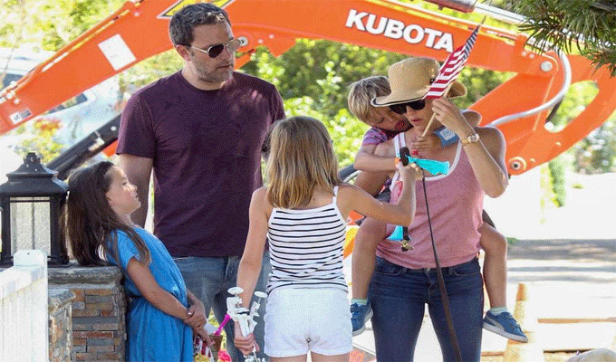 Ben Affleck et Jennifer Garner : Divorcés mais unis pour leurs enfants, photo