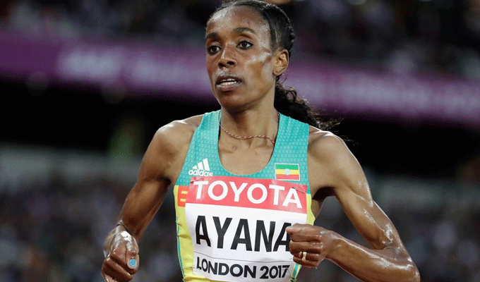 Mondiaux: L’Ethiopienne Almaz Ayana sacrée sur 10.000 m