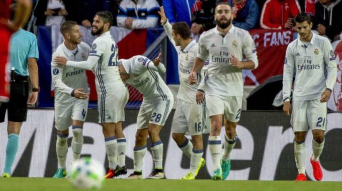 Supercoupe d’Europe : le Real Madrid sur le toit de l’Europe