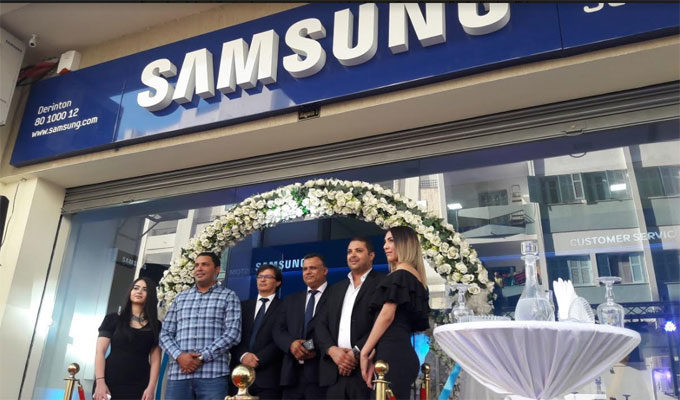 Ouverture du deuxième Samsung  Customer Service plaza à Sfax