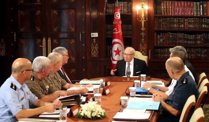 Tunisie: Réunion du Conseil supérieur des armées