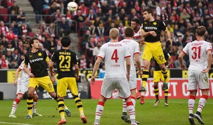 Bundesliga allemande : Cologne renonce à vouloir faire rejouer le match contre Dortmund