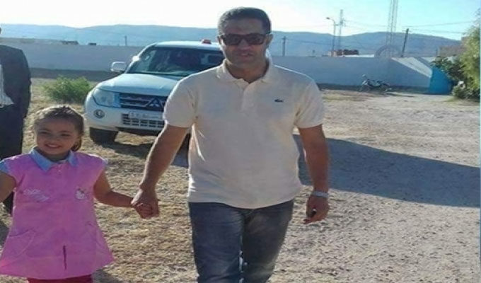 Thala : Le chef de la Garde Nationale accompagne la fille d’un martyr, le jour de la rentrée