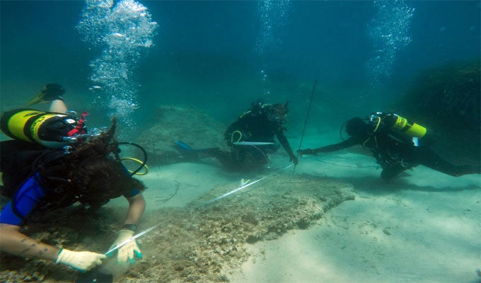 Tunisie : Des vestiges romains découverts dans les profondeurs marines