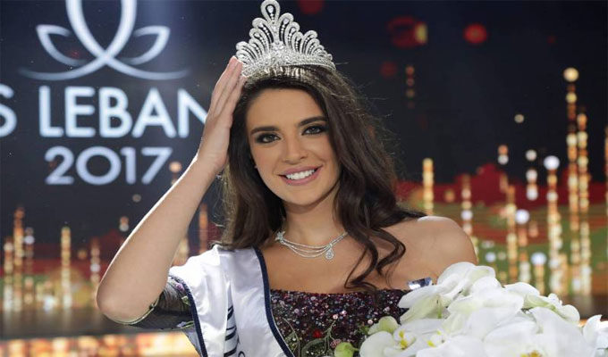 Perla Helou décroche le titre de Miss Liban 2017, photos