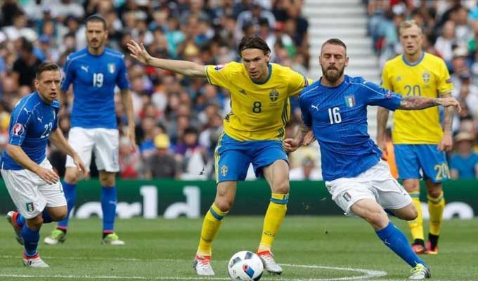 Mondial-2018 (barrages/Europe) : choc entre l’Italie et la Suède