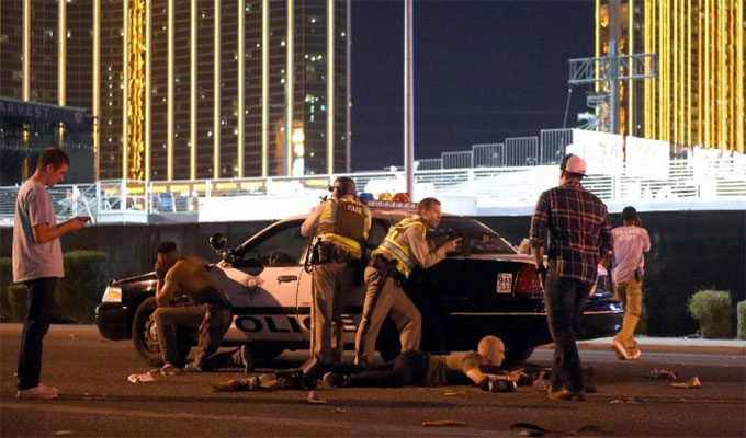 MAJ Fusillade à Las Vegas : Désormais plus de 50 morts