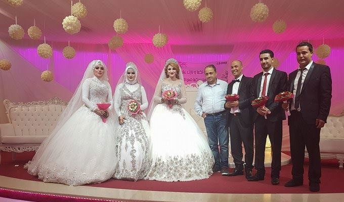Leoni organise une cérémonie de mariage collectif au profit de ses employés