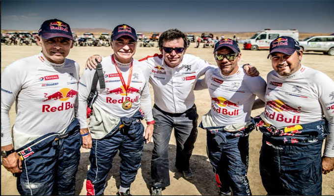Peugeot sur le podium du rallye du Maroc ; une expérience enrichissante en vue du Dakar 2018