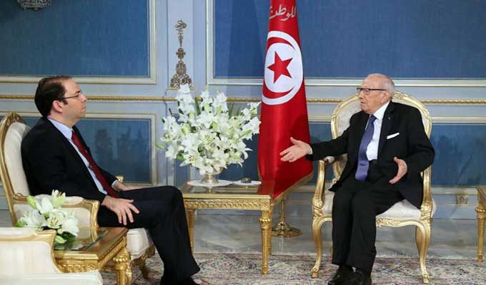 Tunisie: Entretien Caïd Essebsi-Chahed