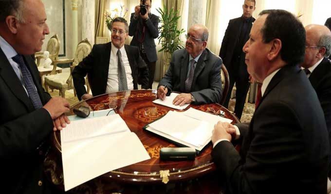Libye-Crise-Réunion tripartite: Accord pour le soutien du plan onusien, tenue de la prochaine réunion à Tunis