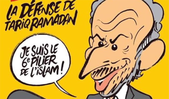 Charlie Hebdo menacé à nouveau de mort après la Une sur Tariq Ramadan