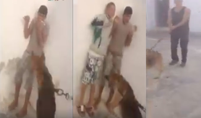 Vidéo : Un homme torture des enfants, attrapés en train de voler