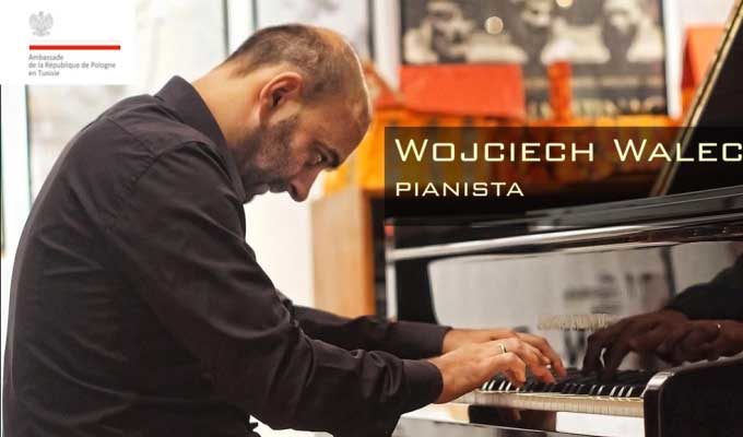 Le pianiste polonais Wojciech Waleczek en concert en Tunisie