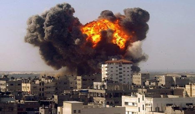 Palestine : Bombardement dans la bande de Gaza par l’armée sioniste