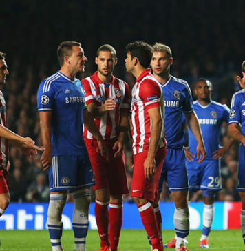 Chelsea contre l'Atlético Madrid