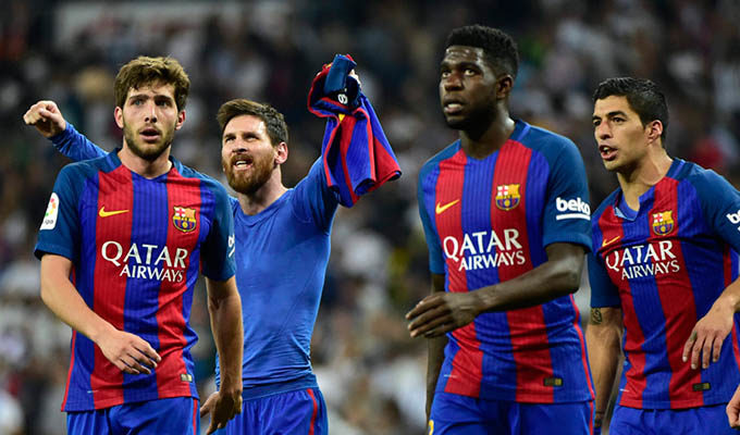 La joie de Messi et du Barça