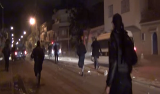 Tunisie : Des affrontements entre manifestants et agents de l’ordre jusqu’à l’aube