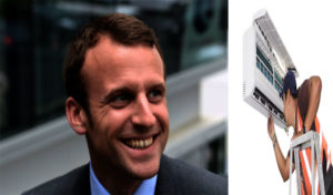 Monsieur le président, j’espère que là où vous allez résider la climatisation sera En Marche!
