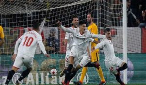Espagne – Coupe du Roi – 1/4 retour: Séville bat l’Atlético 3-1
