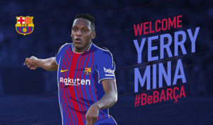 OFFICIEL : Yerry Mina rejoint le FC Barcelone