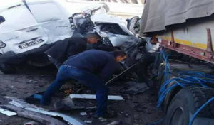 Tunisie : Plusieurs morts et blessés suite à une collision entre un camion et 25 voitures