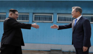 Corée : Historique rencontre entre les présidents Kim Jong Un et Moon Jae-in