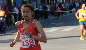 Championnat du monde de marche: Chahinez Nasri bat le record de Tunisie et arabe des 20 km marche