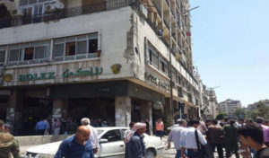 Syrie : Une roquette Hawn lancée dans la capitale de Damas