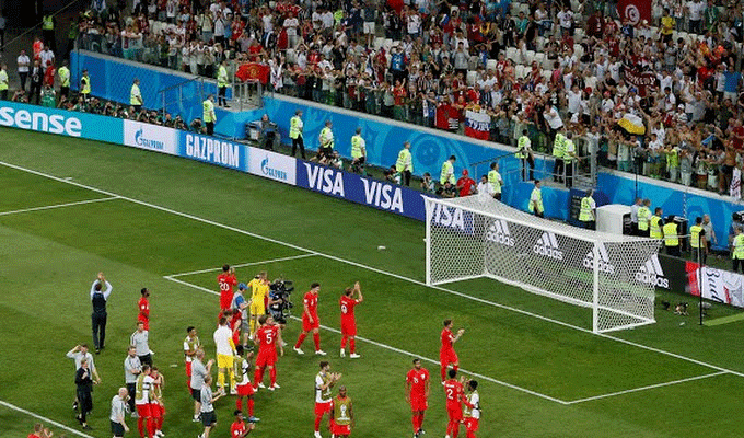 Mondial 2018: Le match Angleterre -Tunisie réalise la meilleure audience de l’année au Royaume-Uni