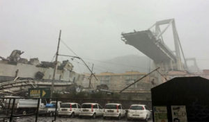Italie : L’effondrement d’un pont à Gênes fait une vingtaine de morts