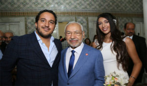 Tunisie – en photo : Rached Ghannouchi invité au mariage de Bayrem Kilani