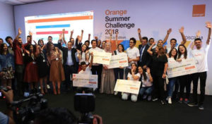 Orange Summer Challenge 2018 : des jeunes développeurs mettent leur savoir-faire au service de 5 startups