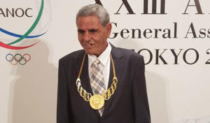 Sport : Mohamed Gammoudi décoré de l’ordre du Mérite Olympique de l’ACNO