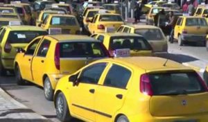 Nabeul : Protestation des taxistes