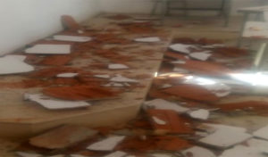 Tunisie : Un toit d’une classe s’effondre et crée un mouvement de panique