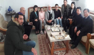 Tunisie : Un convoi d’architectes chinois présente ses condoléances à la famille Helali