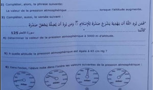 Tunisie : Un verset du Coran dans un devoir de physique, le professeur devant le conseil