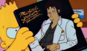 Michael Jackson retiré de la série des Simpson