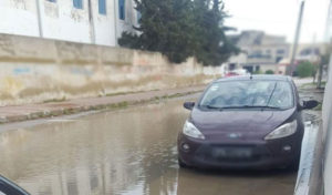 Tunisie – Mégrine : Les citoyens bloqués à l’intérieur de leurs domiciles à cause des eaux de pluie