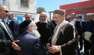 Tunisie : Rached Ghannouchi reçu par le grand-rabbin Haïm Bittan