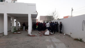 Kairouan : 18 blessés dans la chute d’un mur derrière la salle de sport Aziz Miled