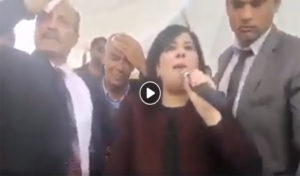 Tunisie : Abir Moussi retenue, plusieurs heures, à Sidi Bouzid à cause des manifestants