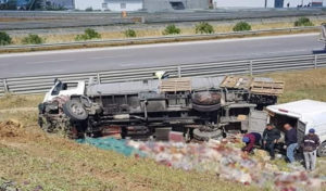 Tunisie – Kairouan : Un ouvrier mort et 16 blessés dans un accident de camions